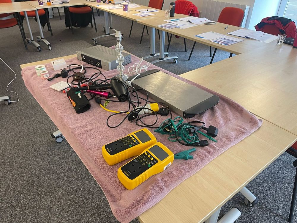 The PAT testing equipment you will train on